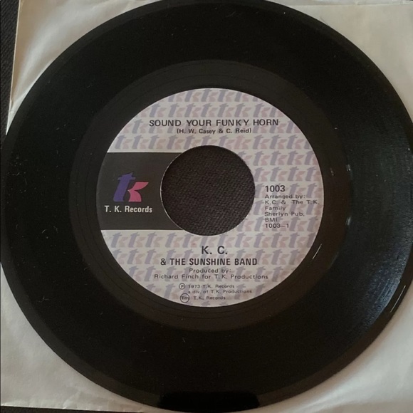 K. C. & The Sunshine Band Sound Your Funny Horn / Why Don’t We Get Together 45 - Picture 2 of 2